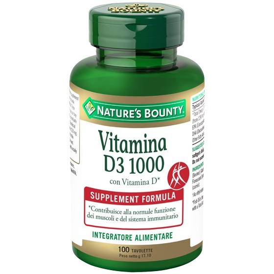 Vitamina D3 1000 100 Tavolette