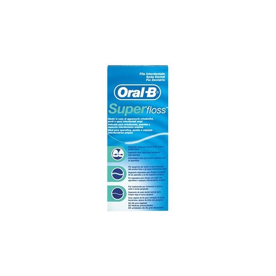 Oralb Superfloss 50Fili