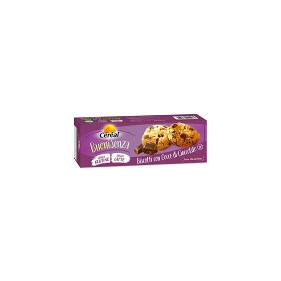 Cereal Biscotti Con Gocce Di Cioccolato Senza Glutine 150g
