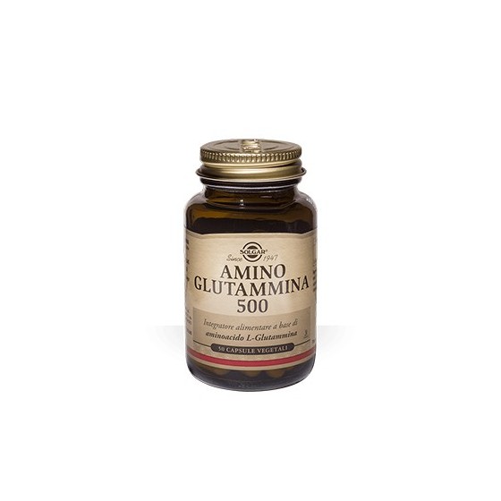 Amino Glutammina 500 50 Capsule Vegetali
