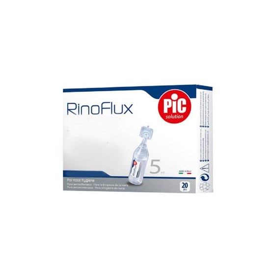 Pic Rinoflux soluzione fisiologica sterile 20 flaconcini