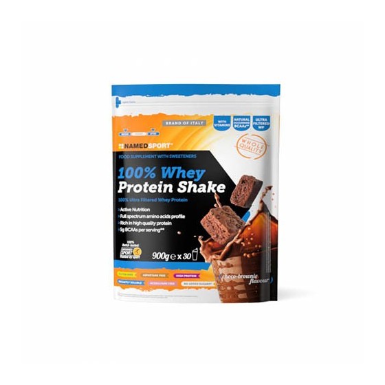 100% Whey Protein Shake Choco-Brownie 900g