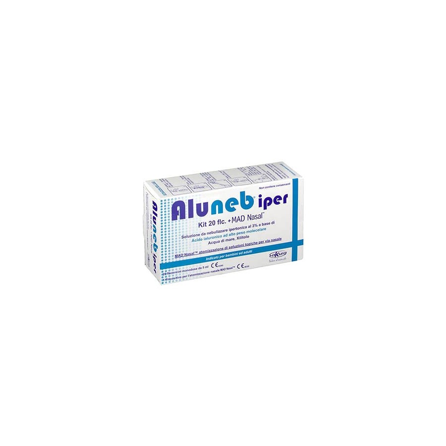 Aluneb Kit Iper 20 Flaconcini + MAD Nasal