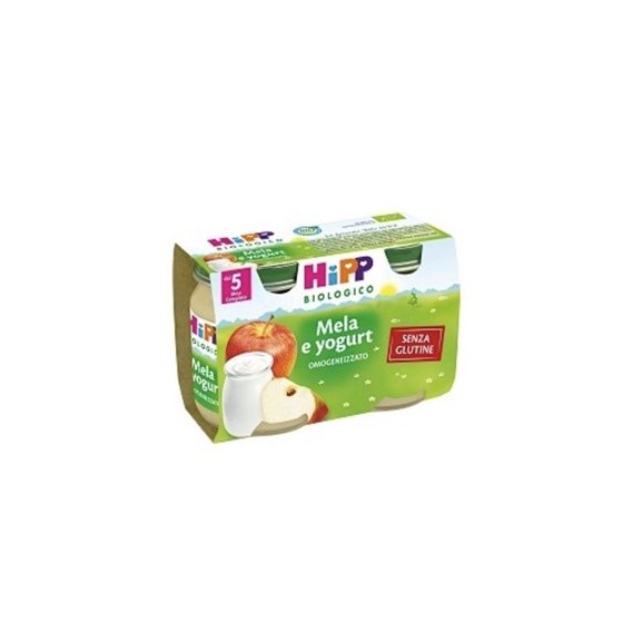 Hipp Bio Omogeneizzato Mela/Yogurt 2X125g