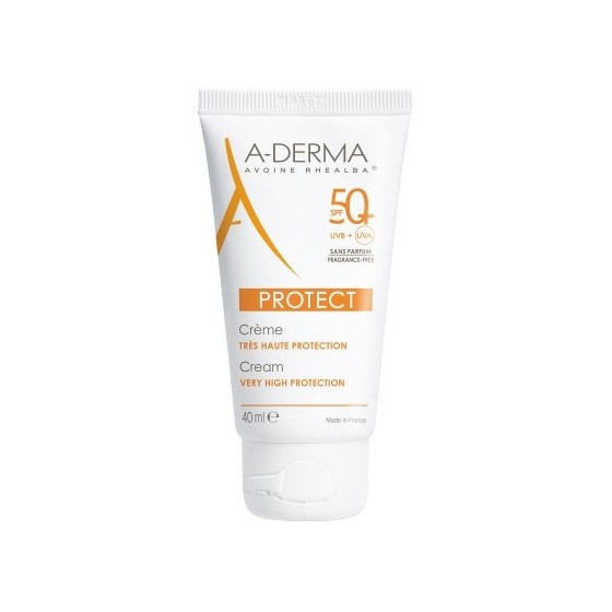 A-Derma Protect Cream Senza Profumo SPF50+ 40ml