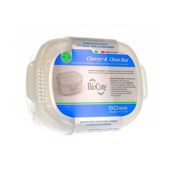 Clenny A Clean Box Disinfezione Accessori Aerosolterapia