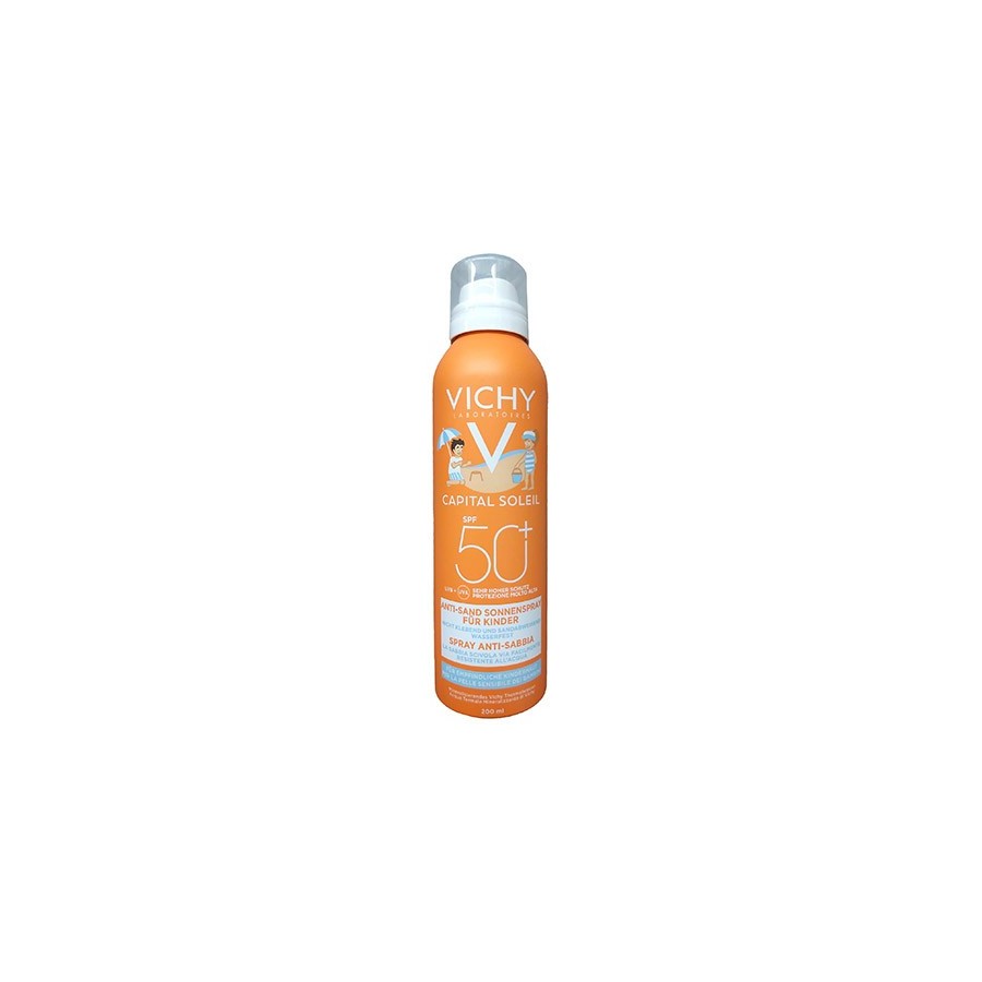 Vichy Capital Soleil Spray Anti-Sabbia Bambini SPF50+ 200ml