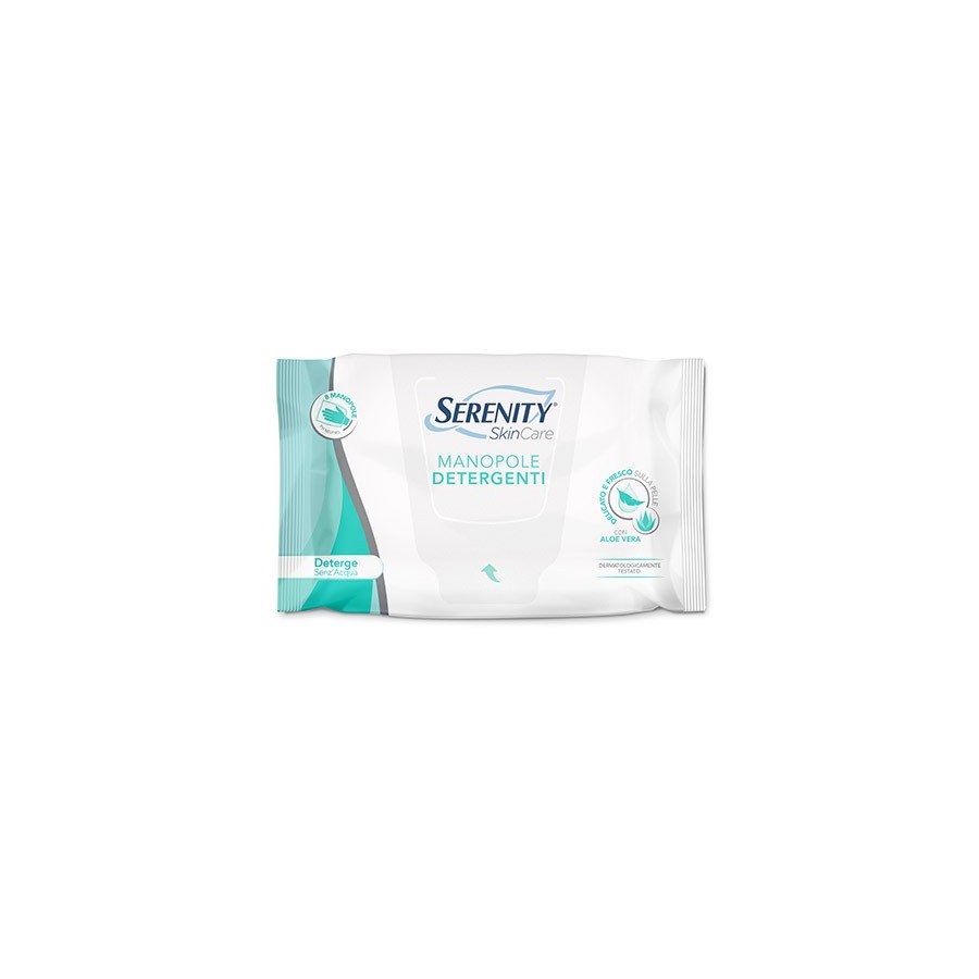 Serenity Skincare Manopole Detergenti 8 Pezzi