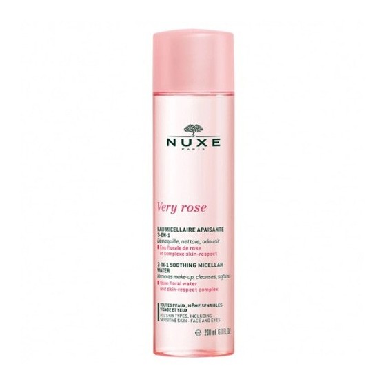 Nuxe Very Rose Eau Micellaire Apaisante 3 In 1 200ml