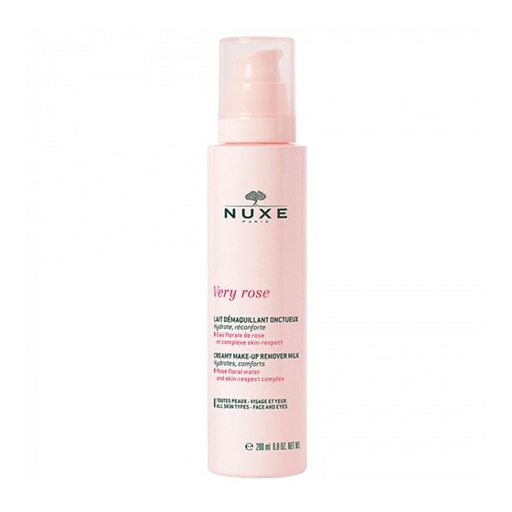 Nuxe Very Rose Lait Demaquillant Onctueux 200ml