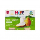 Hipp Biologico Omogeneizzato Pera E Yogurt 2x125g