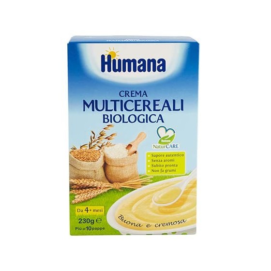 Humana Crema Multicereali Biologica 230g
