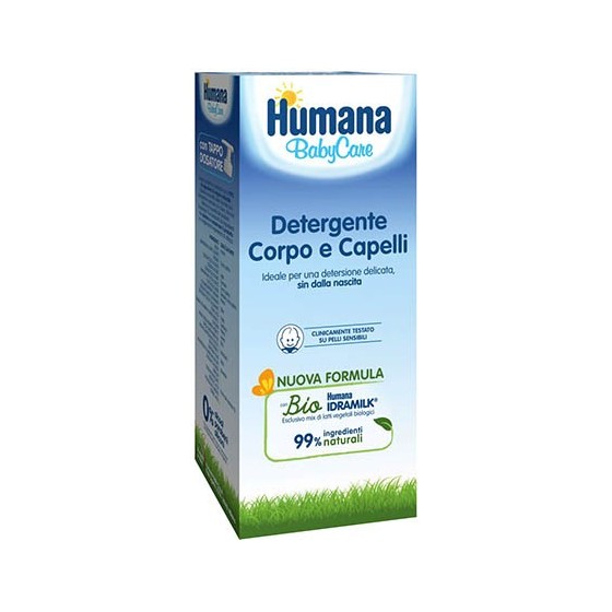 Humana BabyCare Detergente Corpo E Capelli 300ml