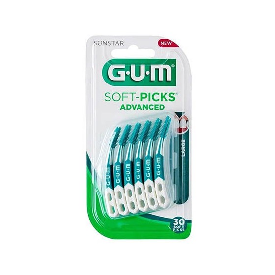 Gum Soft-Picks Advanced Scovolini Misura L 30 Pezzi