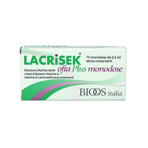 Lacrisek Ofta Plus 15 Flaconcini Monodose