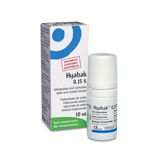 Hyabak 0,15% Soluzione Oftalmica 10ml