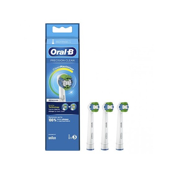 Oral-B Precision Clean Testine Di Ricambio 3 Pezzi