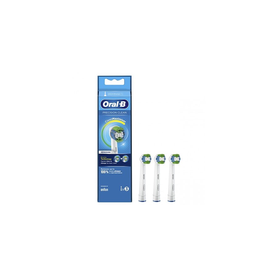 Oral-B Precision Clean Testine Di Ricambio 3 Pezzi