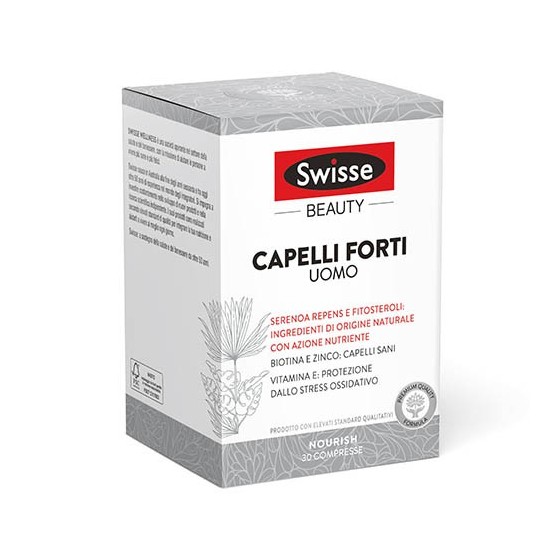 Swisse Beauty Capelli Forti Uomo 30 Compresse