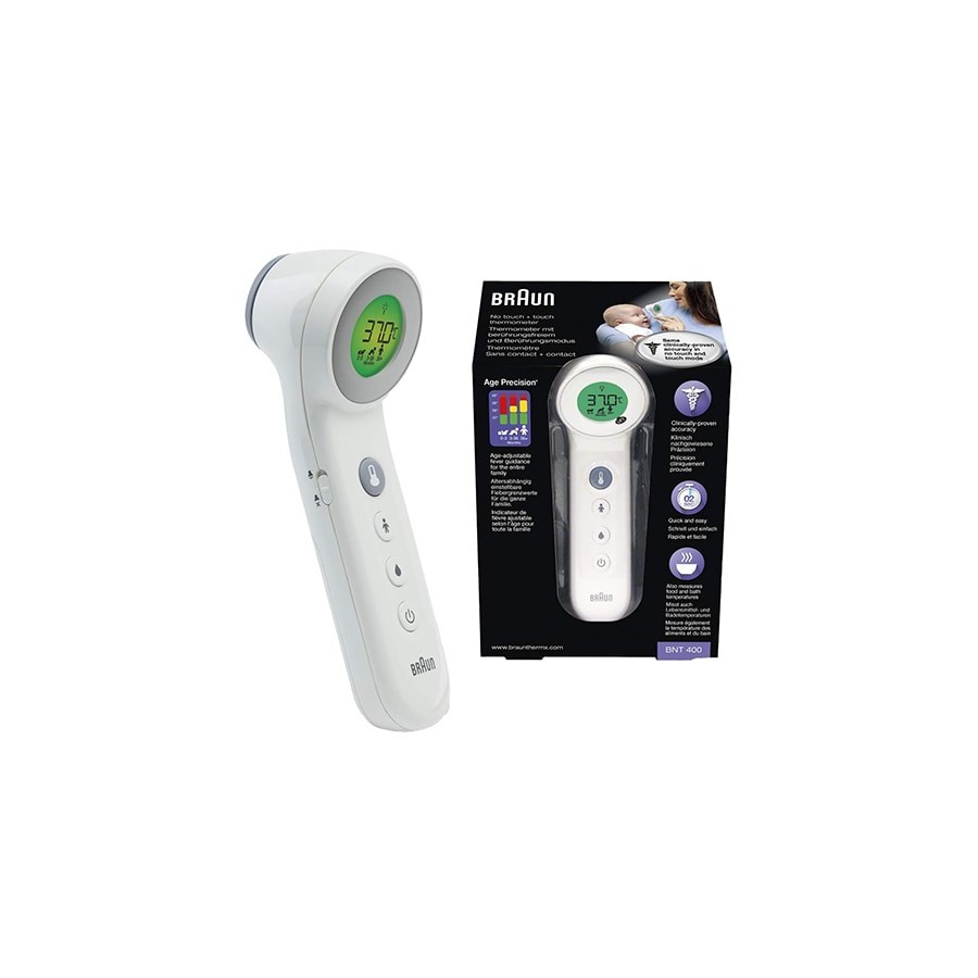 Braun BNT400 Termometro No Touch + Touch