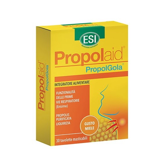 Propolaid PropolGola Miele 30 Tavolette