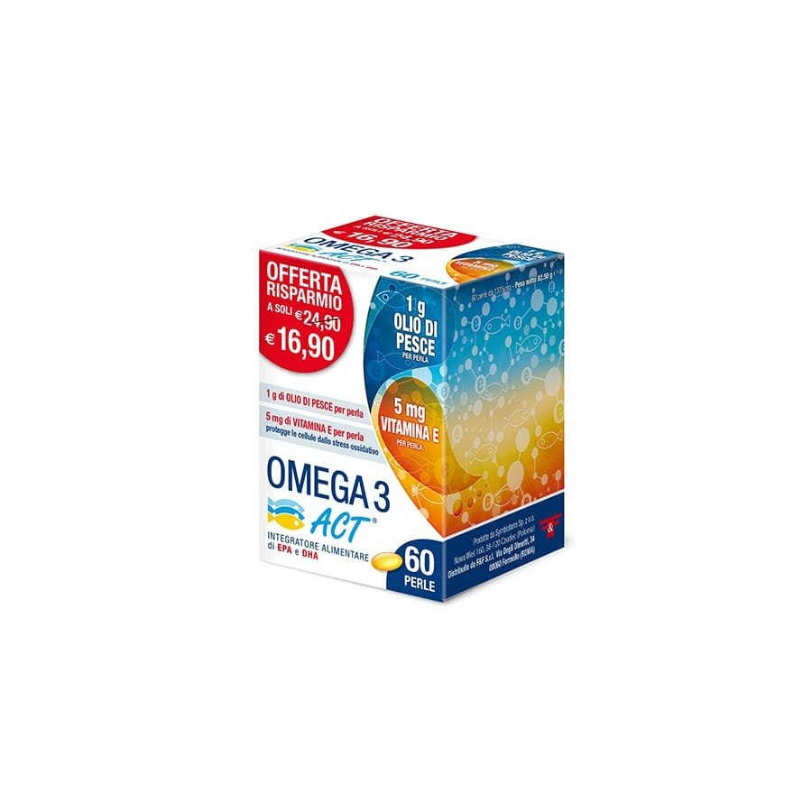 Omega 3 Act 1g 60 Perle