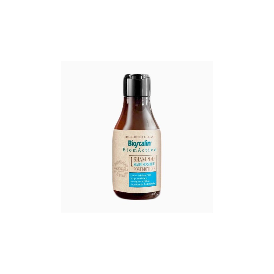 Bioscalin BiomActive Shampoo Scalpo Sensibile Postbiotico 200ml