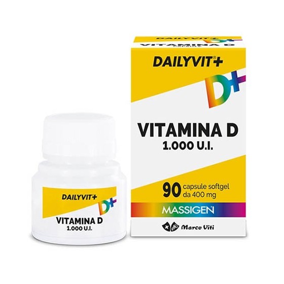 Massigen DailyVit+ Vitamina D 1000 U.I. 90 Capsule