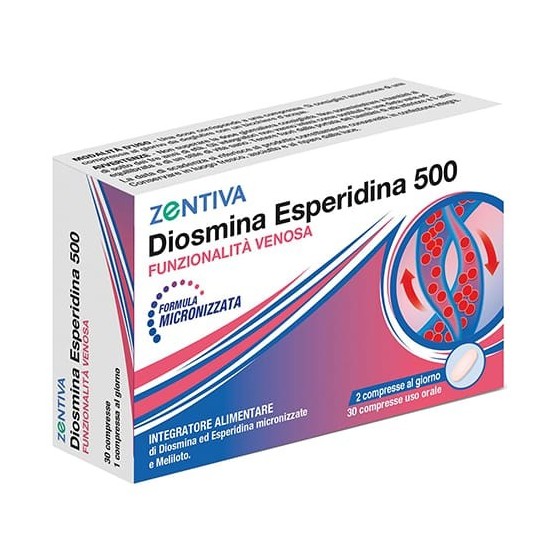 Zentiva Diosmina Esperidina 500 30 Compresse