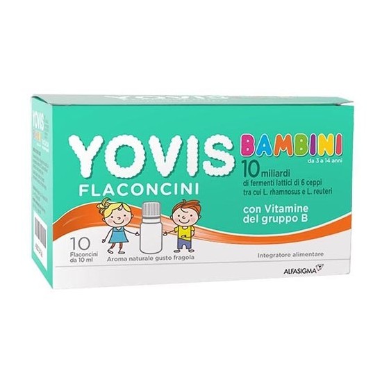 Yovis Bambini Fragola 10 Flaconcini 10ml