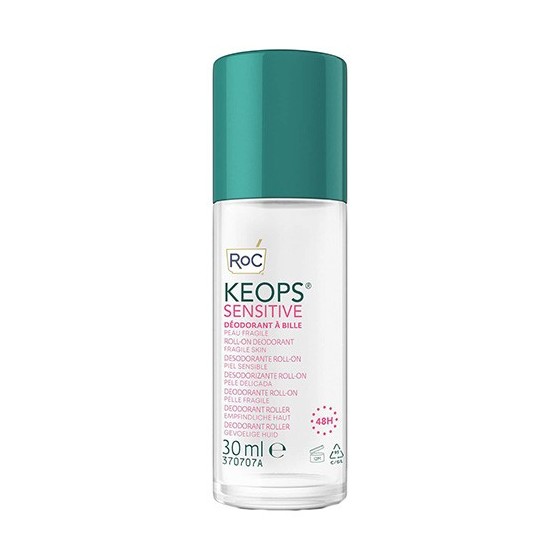 Roc Keops Sensitive Deodorante Roll-On Pelle Sensibile 48H 30ml