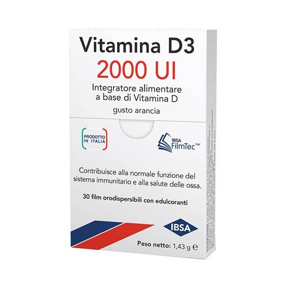 Vitamina D3 2000 UI 30 Film