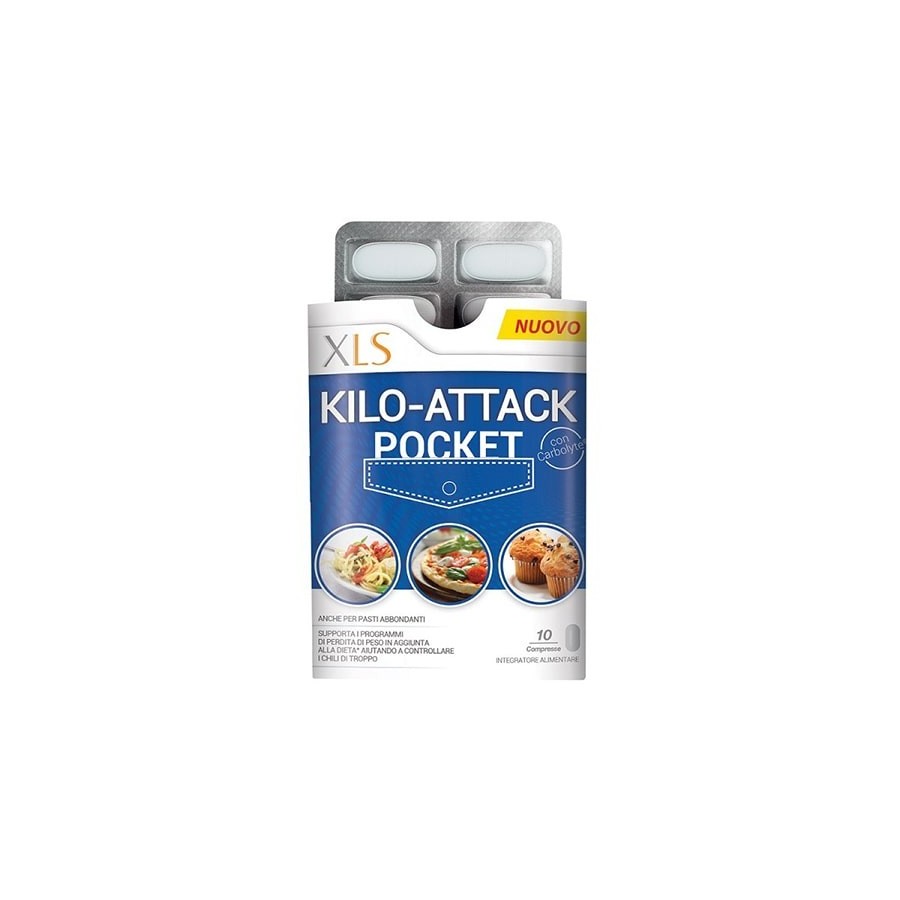 XLS Kilo-Attack Pocket 10 Compresse
