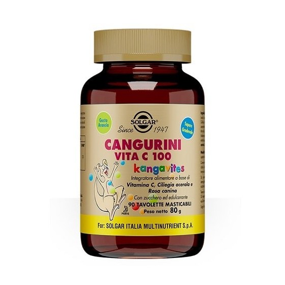 Cangurini Vita C 100 90 Compresse Masticabili