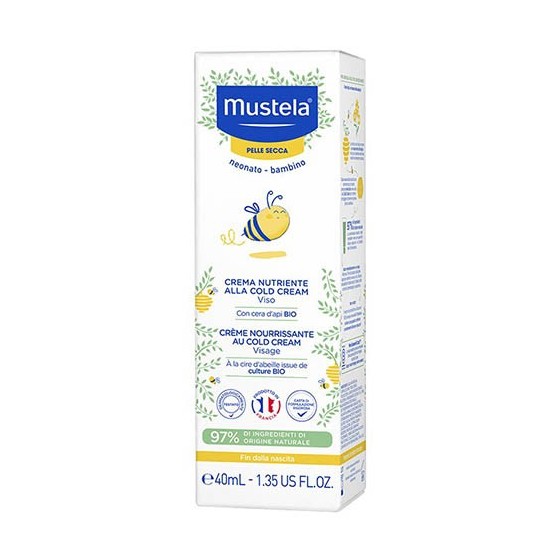 Mustela Crema Viso Nutriente Alla Cold Cream 40ml