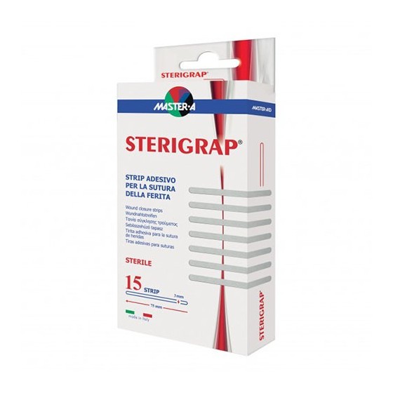 Master-Aid Sterigrap Cerotti 7,5x0,3cm 15 Pezzi