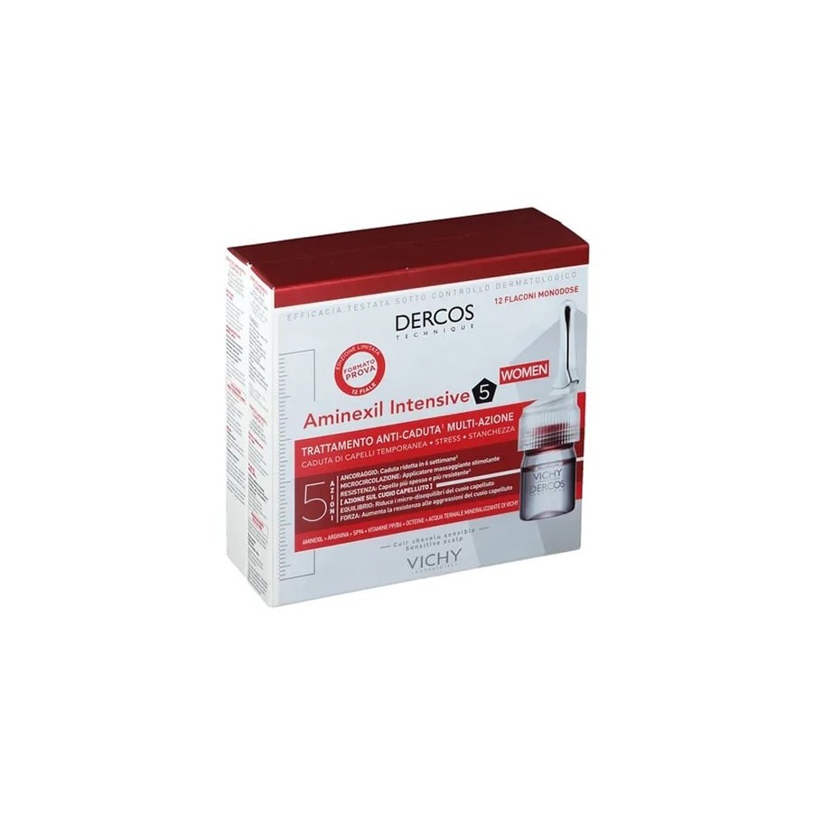 Dercos Aminexil Intensive 5 Donna 12 Fiale 6ml