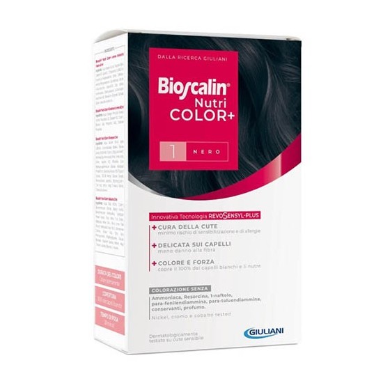 Bioscalin Nutricolor Plus Colorazione Capelli 1 Nero