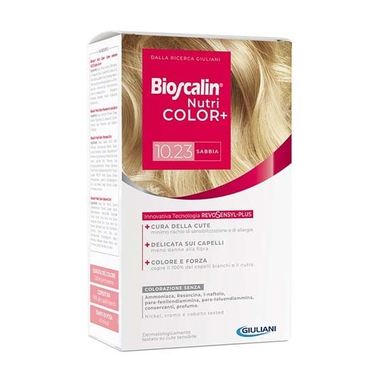 Bioscalin Nutricolor Plus Colorazione Capelli 10.23 Sabbia