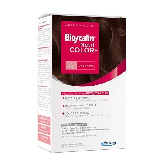 Bioscalin Nutricolor Plus Colorazione Capelli 4 Castano