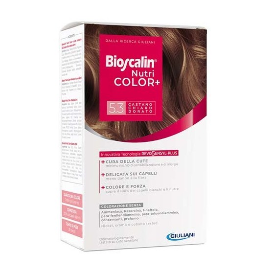 Bioscalin Nutricolor Plus Colorazione Capelli 5.3 Castano Chiaro Dorato