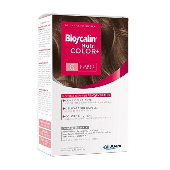 Bioscalin Nutricolor Plus Colorazione Capelli 6 Biondo Scuro