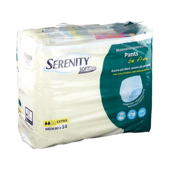 Serenity SoftDry Pants Be Free Extra Taglia M 14 Pezzi