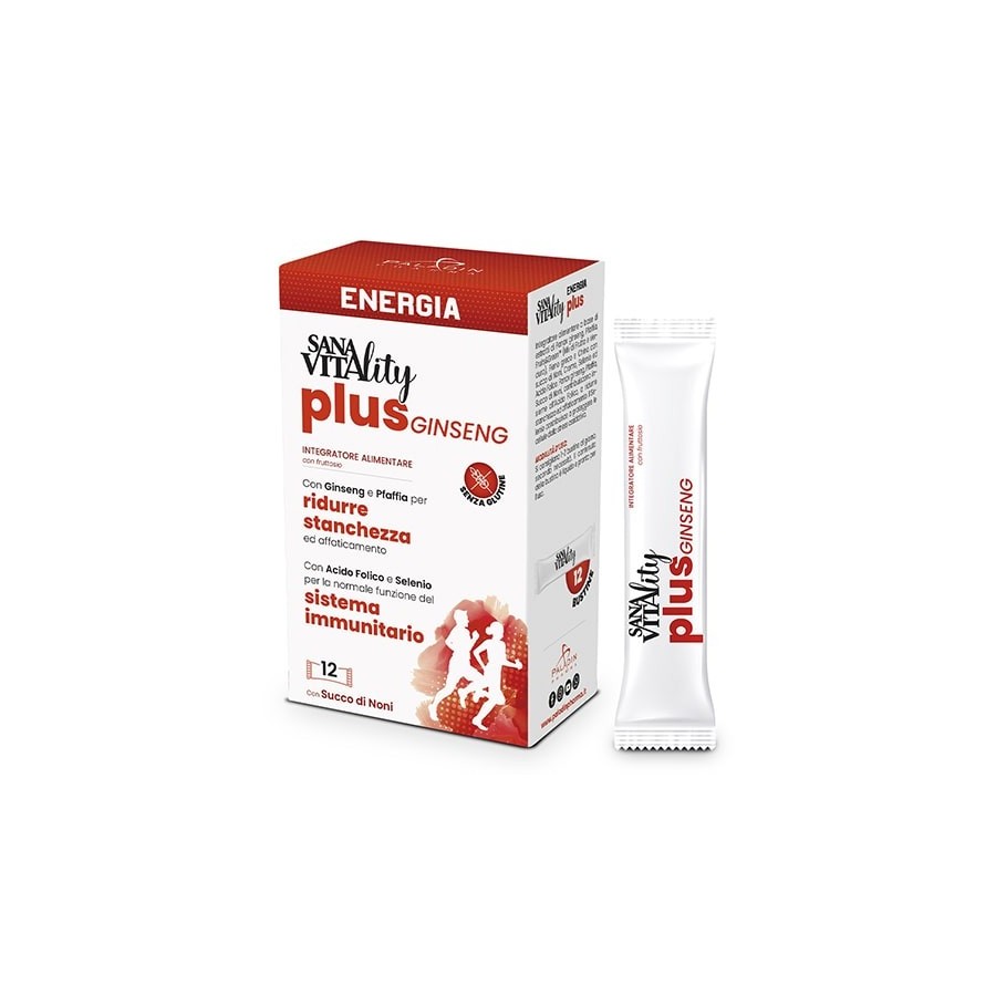 Sanavitality Energia Plus Ginseng 12 Stick Pack