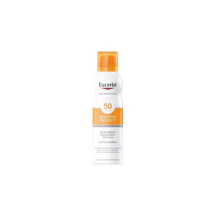 Eucerin Sensitive Protect Sun Transparent Dry Touch Spray SPF50 200ml
