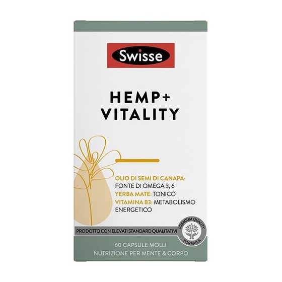 Swisse Hemp+ Vitality 60 Capsule