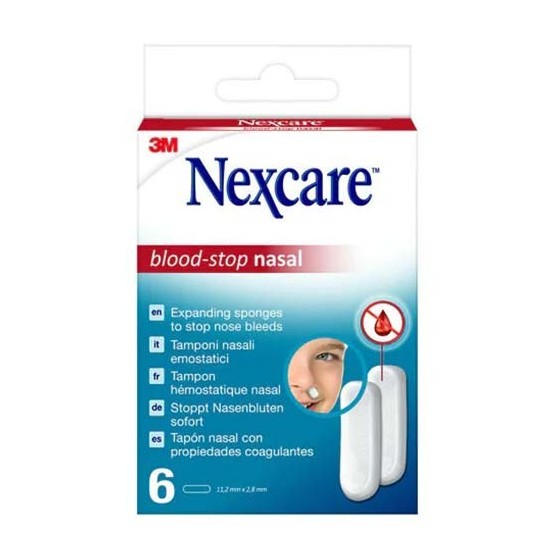 3M Nexcare Blood Stop Nasale 6 pezzi