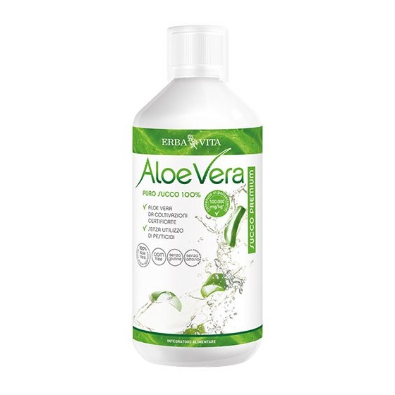 Aloe Vera Puro Succo 100% Premium 500ml
