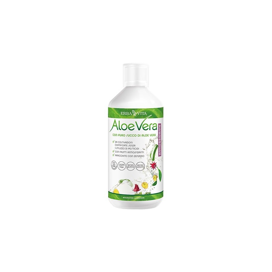 Aloe Vera Puro Succo Antiossidante 1000ml