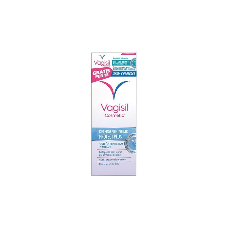 Vagisil Detergente Intimo Protect Plus 250ml + Vagisil Intima Con ProHydrate Complex 5g